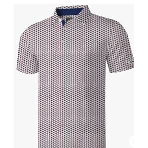 Deolax‎ Men's Texas Polo Golf Shirt, Size Large